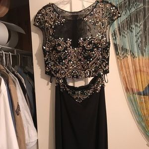 2 Piece Prom Dress